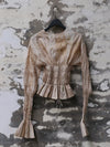 Mutedance 25 Spring/Summer Pleated Waist Long Sleeve Top MD-MD25SS04-SAND MD25SS03